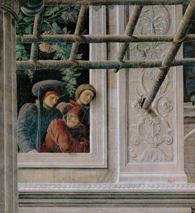 Umučení svatého Kryštofa (freska) od Andrea Mantegna