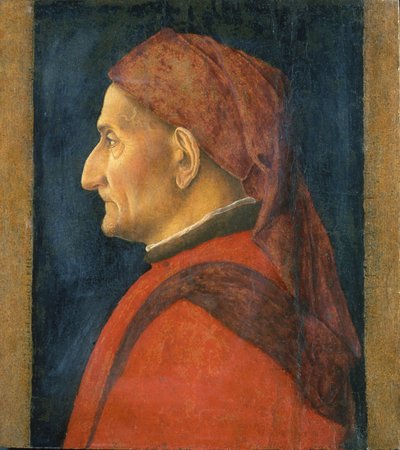 Portrét muže, 1450 od Andrea Mantegna
