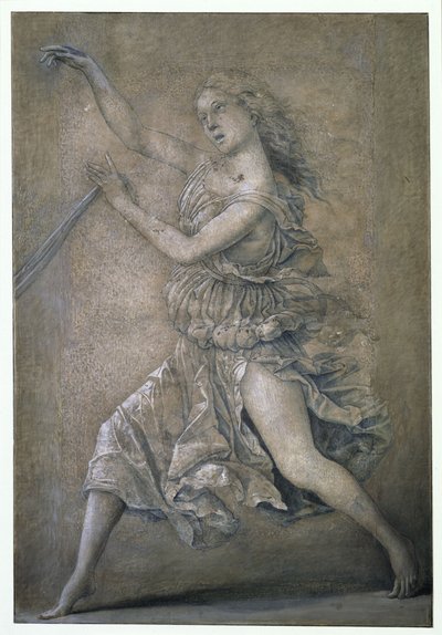 Tančící múza od Andrea Mantegna
