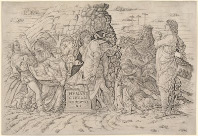 Pohřeb od Andrea Mantegna