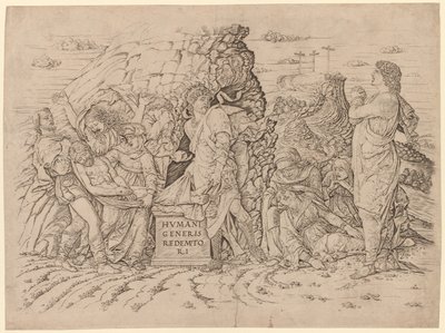 Pohřeb od Andrea Mantegna