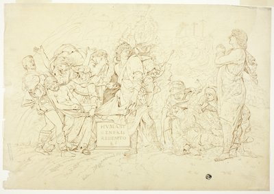 Kristovo pohřbení od Andrea Mantegna