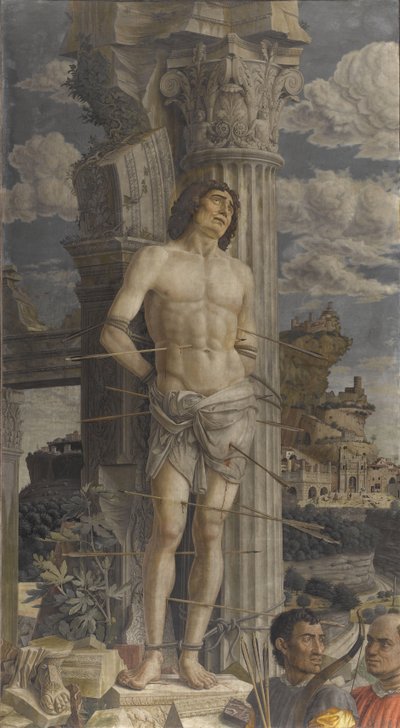 Umučení svatého Šebestiána od Andrea Mantegna