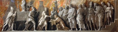 Zavedení kultu Kybelé v Římě od Andrea Mantegna