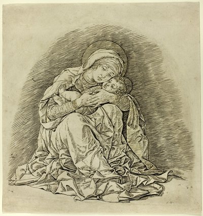 Panna s dítětem od Andrea Mantegna