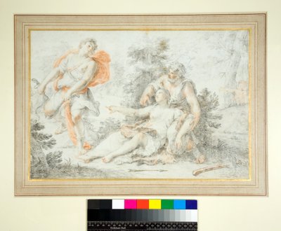 Jupiter a Diana, od Andrea Procaccini
