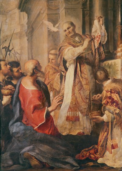 Svatý Řehoř Veliký (asi 540–604) od Andrea Sacchi