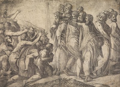 Kristus uzdravuje malomocné, ca. 1545. od Andrea Schiavone