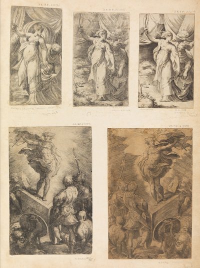 Judith, vzkříšení, ca. 1540-43. od Andrea Schiavone