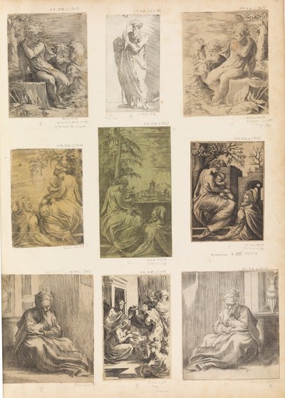 Svatá rodina, ca. 1538-42. od Andrea Schiavone