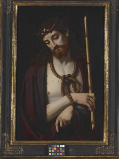 Ecce Homo (olej na dřevě) od Andrea Solario