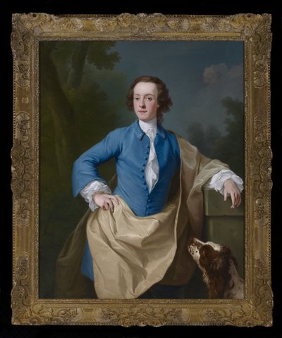 Thomas Barrett-Lennard, 17. lord Dacre, 1736-44 od Andrea Soldi