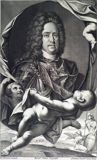 Karel VI., Girolamo Ferroni od Andrea Zucchi