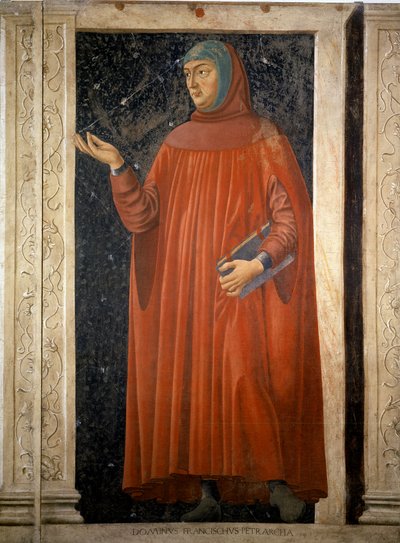 Portrét Francesca Petrarcy od Andrea del Castagno