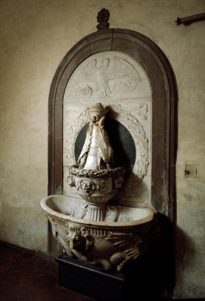 Křtitelnice. Sochařství od Andrea del Verrocchio