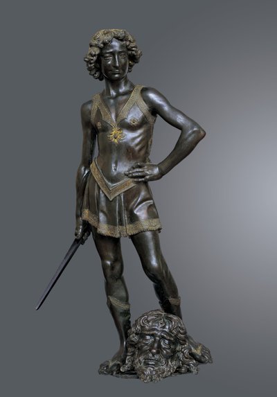 David Vítězný nad Goliášem, cca 1470. od Andrea del Verrocchio