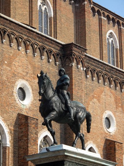 Jezdecká socha Condottiere Colleoni od Andrea del Verrocchio od Andrea del Verrocchio