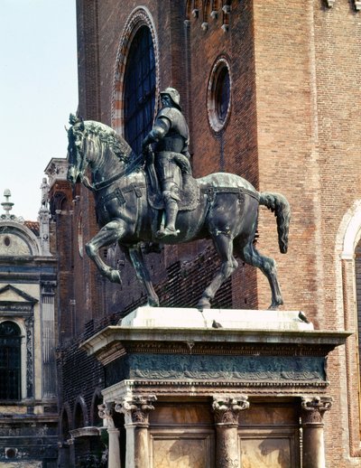 Jezdecká socha Condottiere Colleoni od Andrea del Verrocchio od Andrea del Verrocchio