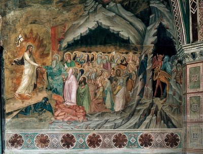 Kristův sestup do limba. 1367-1369 od Andrea di Bonaiuto