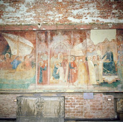 St Ranieri ve Svaté zemi, polovina 14. století od Andrea di Bonaiuto