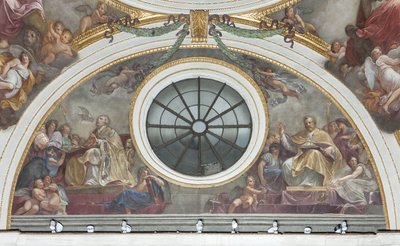 Svatý Ambrož a svatý Řehoř Veliký, 1792-95 od Andrea the Elder Appiani