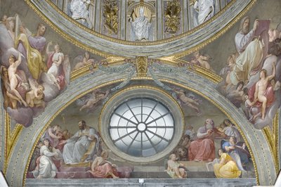 Svatý Augustin a svatý Jeroným, 1792-95 od Andrea the Elder Appiani