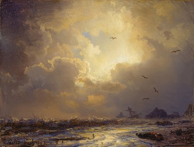 Po bouřce. 1853 od Andreas Achenbach