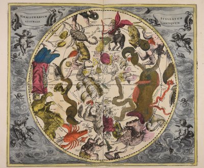 Haemisphaerium stellatum australe antiquum od Andreas Cellarius