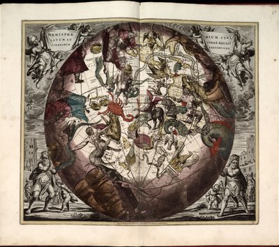Makrokosminen harmonia eli uusi ja universaali atlas, joka näyttää yleisen ja uuden koko luodun maailmankaikkeuden kosmografian od Andreas Cellarius