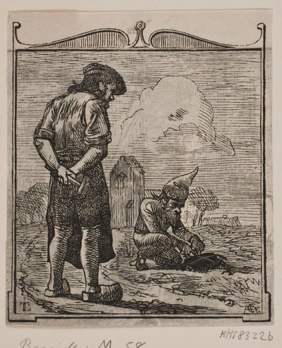Kovář v Boeslumby od Andreas Flinch