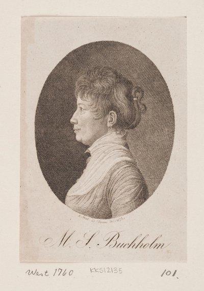 Magdalene Sophie Buchholmová od Andreas Flint