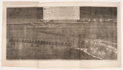 Námořní bitva na Rujáně. září 1712 od Andreas Reinhardt