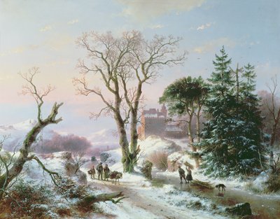 Neznámý obrázek od Andreas Schelfhout