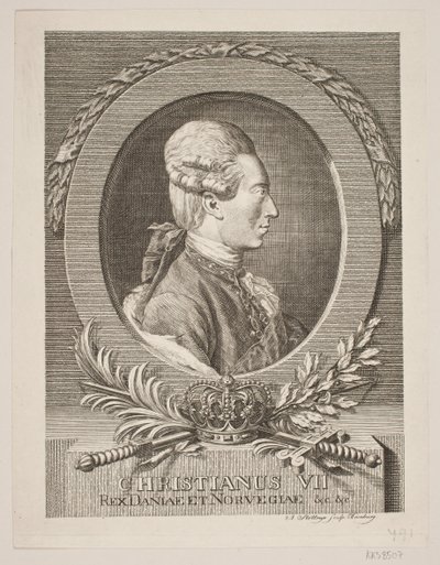 Kristián VII od Andreas Støttrup