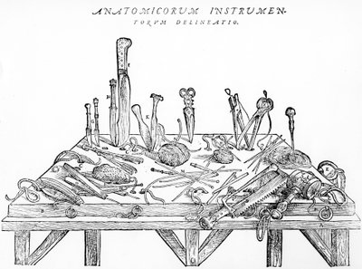 Instruments for Dissections, ilustrace z 
