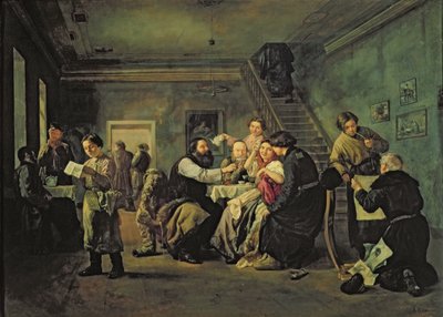 Dům stravování, 1859 od Andrei Andreevich Popov