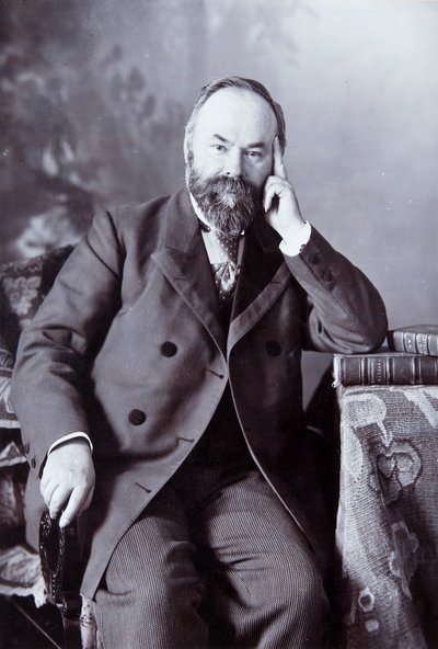 Pyotr Shchukin, ruský sběratel umění, c1890-c1900 od Andrei Osipovich Karelin