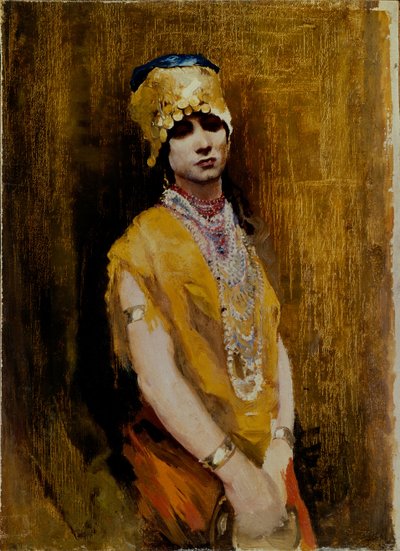 Tanečnice, konec 19. století. od Andrei Petrovich Ryabushkin