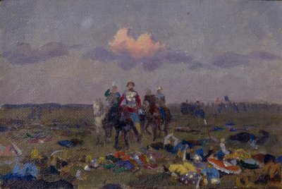 Na Snipes Field od Andrei Petrovich Ryabushkin