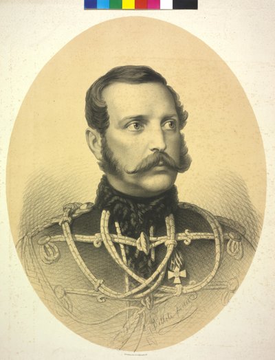 Ruský císař Alexandr II. od Andrej Franzowitsch Belloli