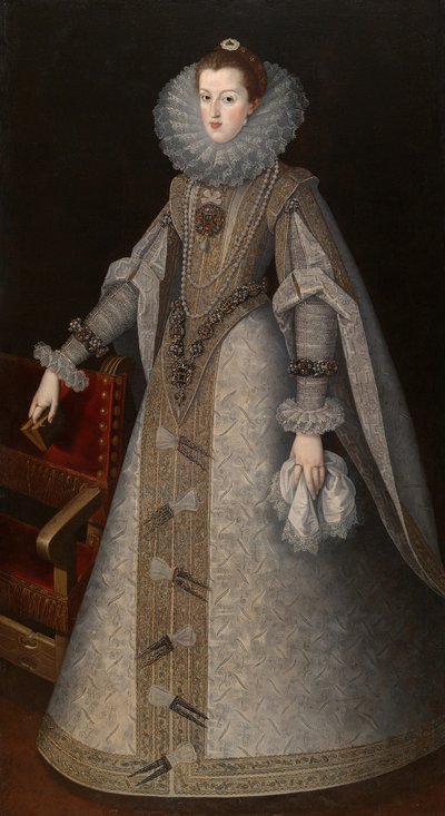 Královna Markéta Španělská, c. 1610. od Andres Lopez Polanco