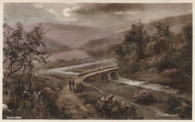 Dartmoor: Dartmeet (barevné foto) od Andrew Beer