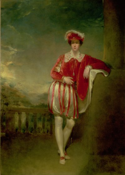 Herec William Henry West Betty (1791-1874) od Andrew Geddes