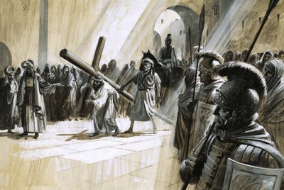 Kristus nesoucí kříž od Andrew Howat