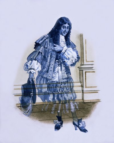 Duch, kterého někteří považují za George Villierse, druhého vévodu z Buckinghamu. od Andrew Howat