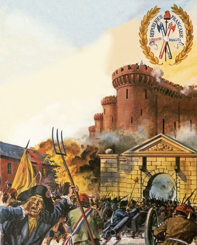 Útok na Bastilu od Andrew Howat