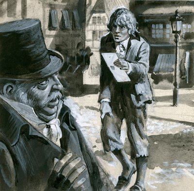 Příjezd divokého chlapce z Norimberka do města od Andrew Howat