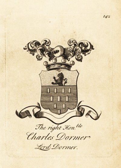 Erb ctihodného Charlese Dormera, lorda Dormera, 5. barona Dormera od Andrew Johnston