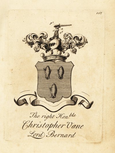 Erb ctihodného Christophera Vanea, lorda Bernarda od Andrew Johnston