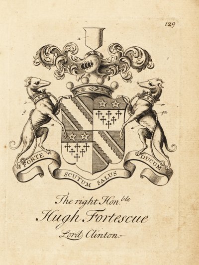 Erb pravého ctihodného Hugha Fortescuea od Andrew Johnston